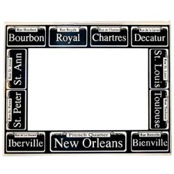 Street Sign Lucite Picture Frame